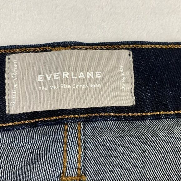 EVERLANE MID RISE SKINNY JEANS - Picture 8 of 11